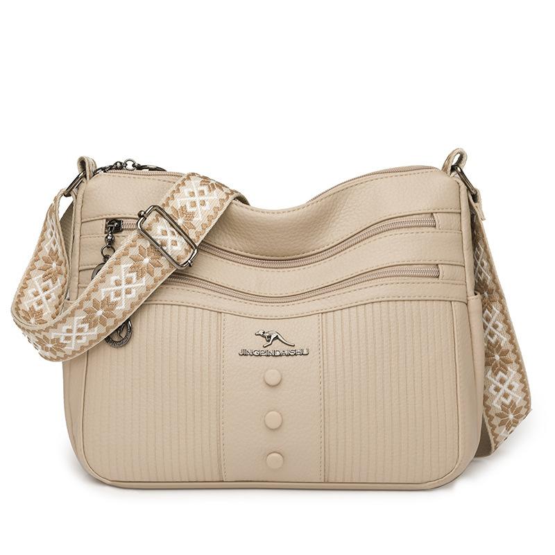 

Модная сумка через плечо, сумка на одно плечо, универсальная сумка-тоут бежевый