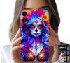 Etui Do Samsung Galaxy A05S - Meksykańska, Kolorowa Królowa Śmierci