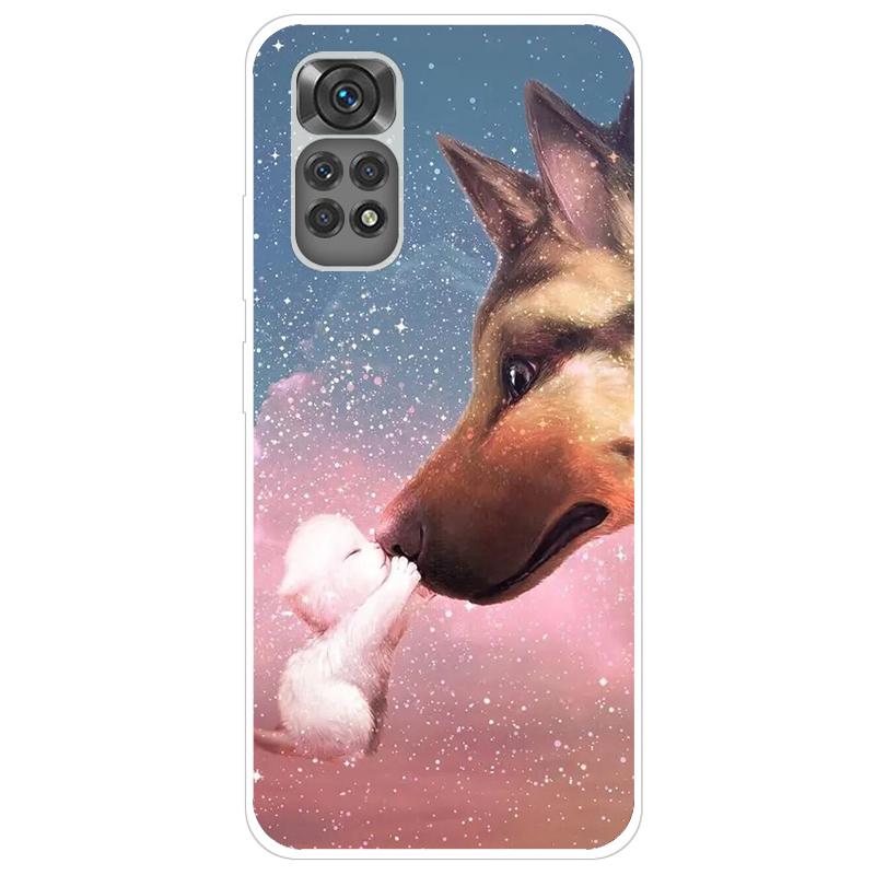 Für Xiaomi Redmi Note 11 Pro 5G 11S Globale Telefonhülle Xiomi Red mi Note11 11pro 4G Silikon-Rückseiten-Schutzhülle aus schwarzem TPU