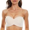 European and American Plus Size Strapless Seamless Push-Up Bra