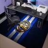 1PC Blue And White Queens Park Floor Mat for Living Room, Game Rooms, Office, Bedroom, Office Floor Mat Playful Design, Christmas fan gifts