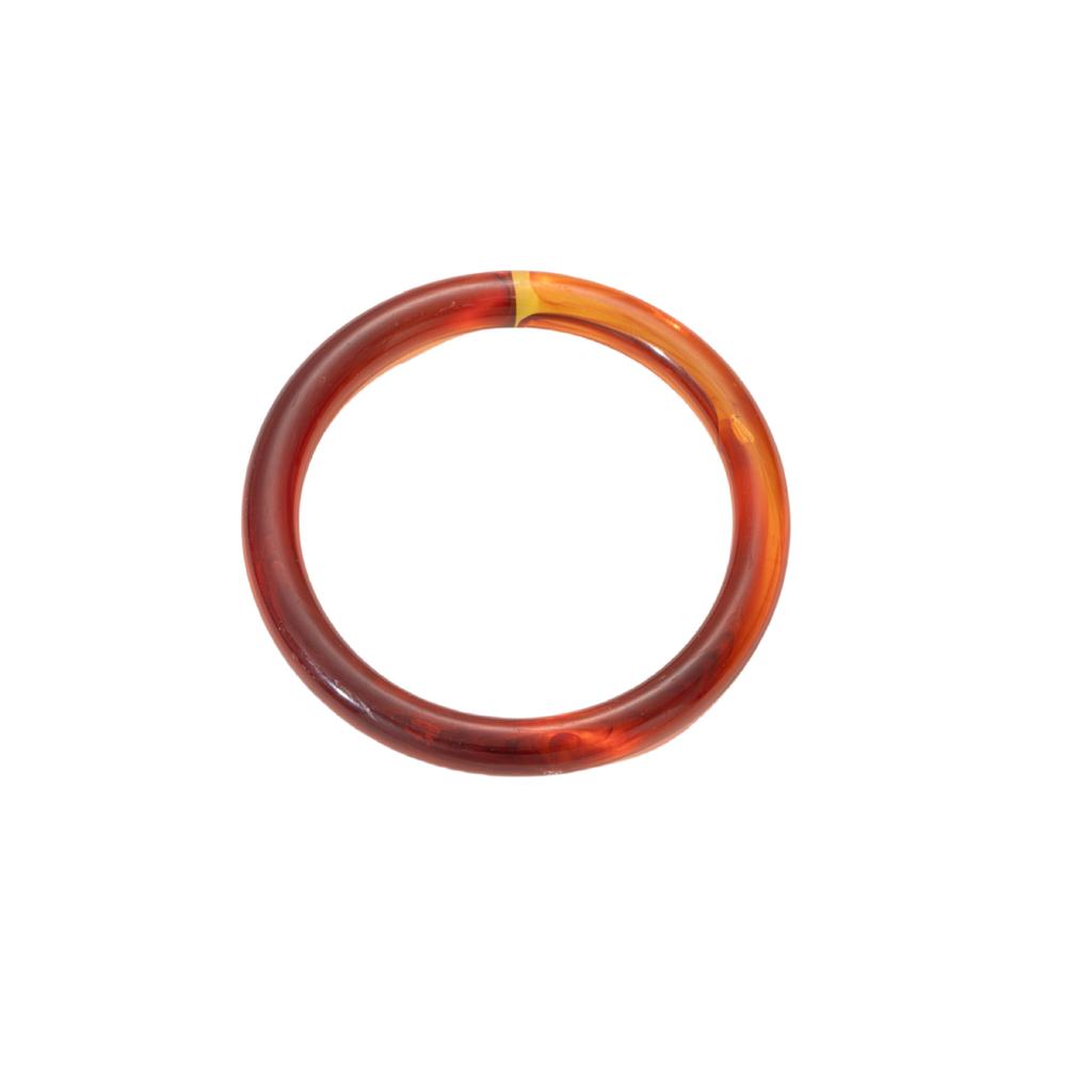 Retro Medium Plain Circle Smudge Round Bracelet Simple Temperament Acrylic Bracelet Niche Design Jewelry