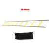 Yellow Agility Training Obstacle Rope Adjustable Rungs Speed Ladder Sport Agility Training Ladder