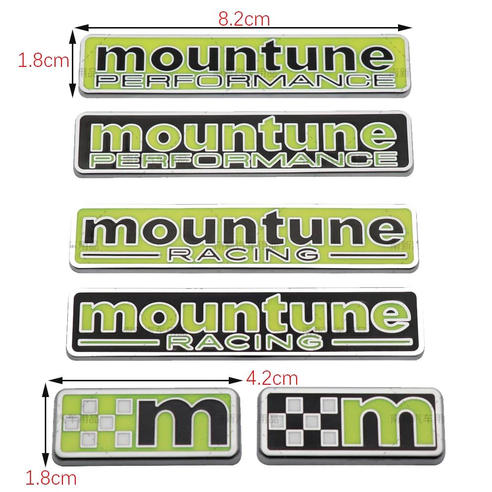Metal M Mountune Racing Car Body Emblem Badge Sticker Decal for Fo-rd