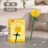 Bouquet Flower Mini Particle Blocks Flowers Model Micro Building Bricks Creative Desk Decor For Adults Toys for Children