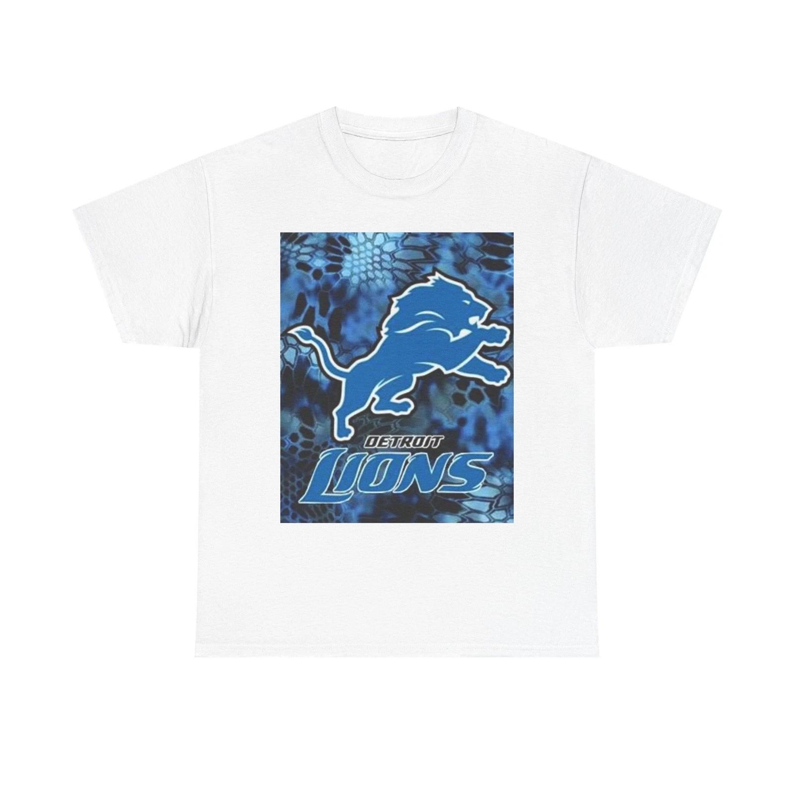 Lions Unisex Heavy Cotton Tee - Bold Team Spirit Wear S