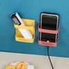 Air Conditioner Organizer Home Office Stand Rack Storage Box Remote Control Holder Plug Holder