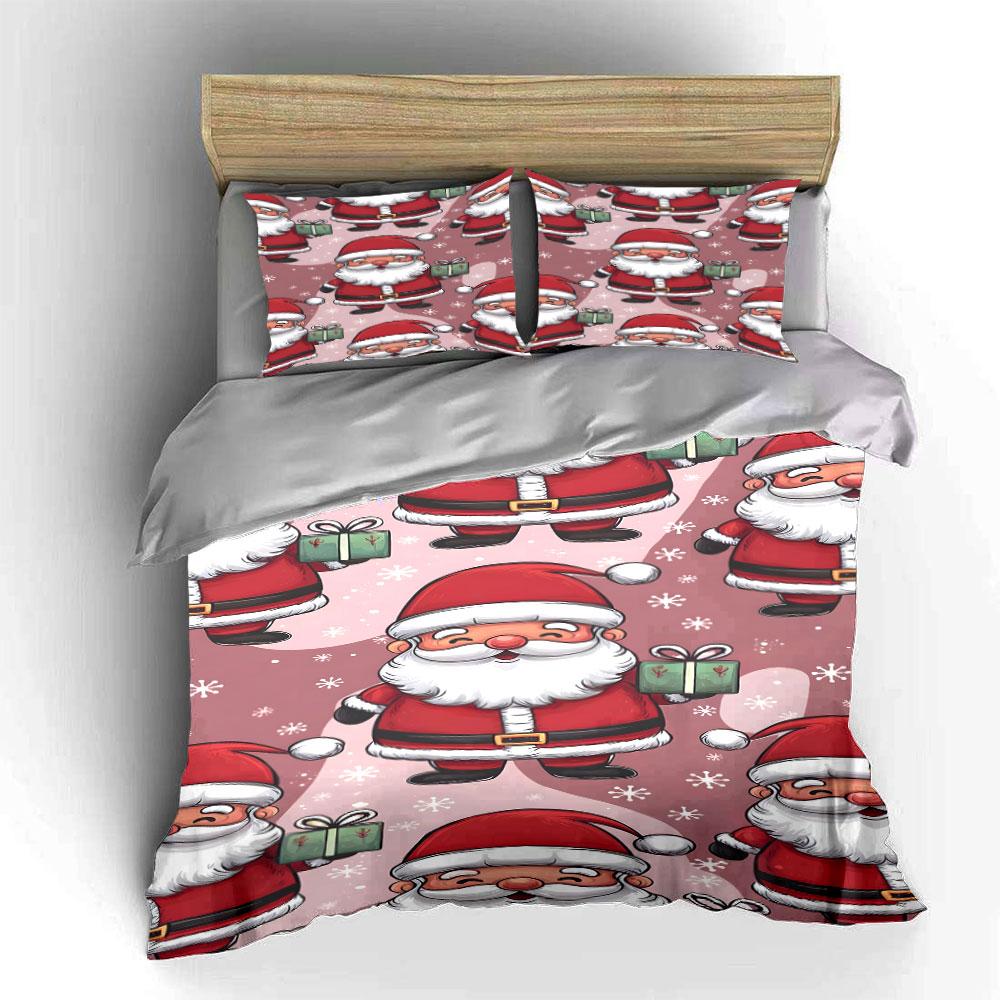 Festive jolly gift magic Bedding sets Duvet cover sets Duvet covers Pillowcases(1*Duvet Cover 2*Pillowcases without duvet insert)