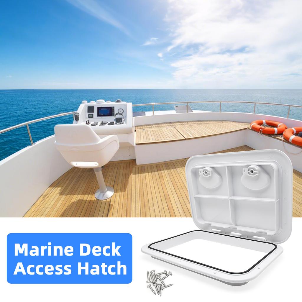 Marine Boat ABS Deck Access Hatch Cover For Yacht RV Watertight Anti-UV Non-Skid Inspection Hatch Cover Marine Acessories