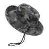 Men's and Women's Camouflage Sun Hat - Outdoor Bucket Hat - Sun Protection - Camping Drawstring - Hiking & Fishing