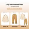 Girls' Polka Dot Ruffle Top & Harem Pants Set