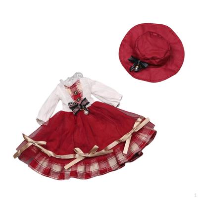 1/6 BJD Doll Outfit with Accessories for Kids, Dress Up and Create Your Own Dolls 11.81''