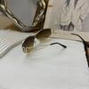 New Stylish Punk Sunglasses Rhinestone Decoration Women Sun Glasses Vacation Travelling Female Sunglass Fashion Accessories