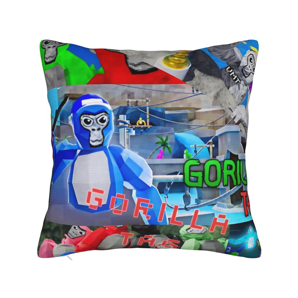 Decorative Pillowcase G-Gorilla Tags Games Accessories Living Room Pillow Case Cover Square Multi Size
