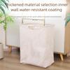 With Handle Laundry Basket Collapsible Laundry Storage Hamper  Bathroom Accessories