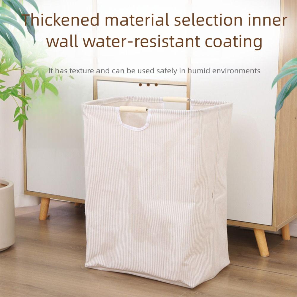 With Handle Laundry Basket Collapsible Laundry Storage Hamper  Bathroom Accessories