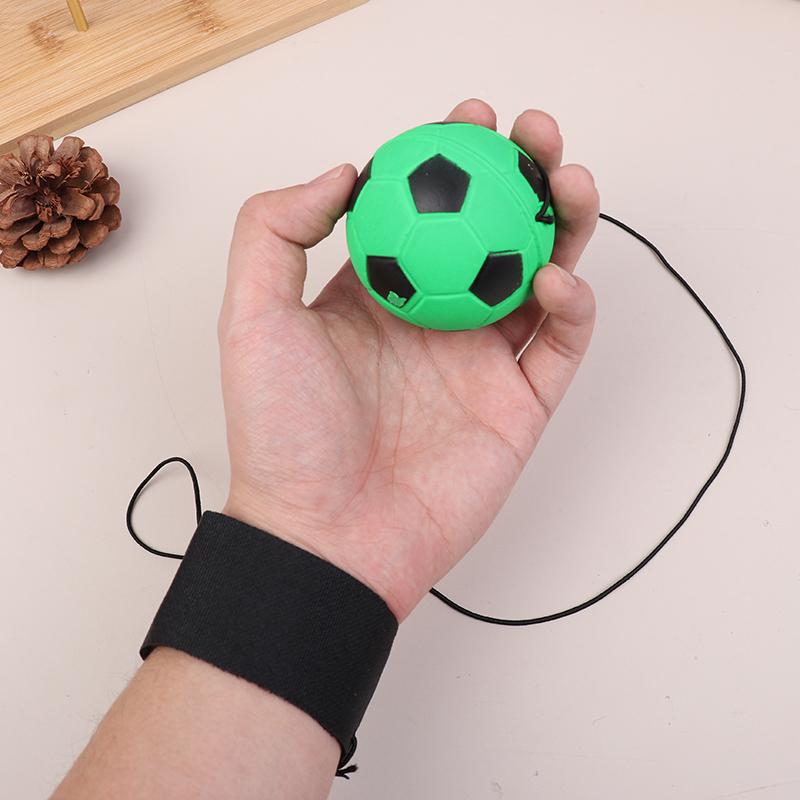 1Pc 6Cm Wrist Strength Training Ball Throwing Returned Balls Wrist Pitching Exercise Sports Portable Wrist Ball Throwing Trainer