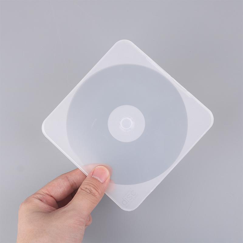 1/2/5 Stücke Transparent Kunststoff Einzelstück CD Fall Verdickt DVD Disc Box