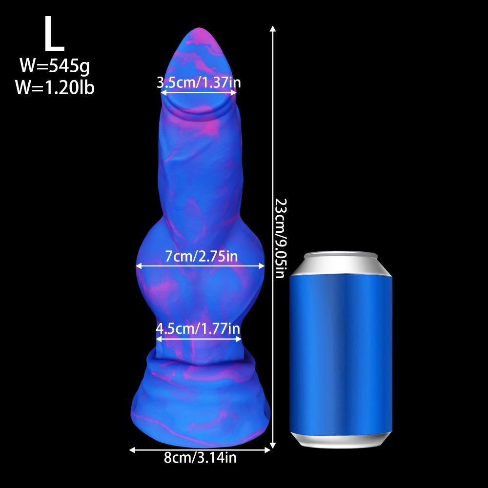 Silicone Realistic Dildo Soft Texture Strong Suction Cup Adult Sex Toy for Women