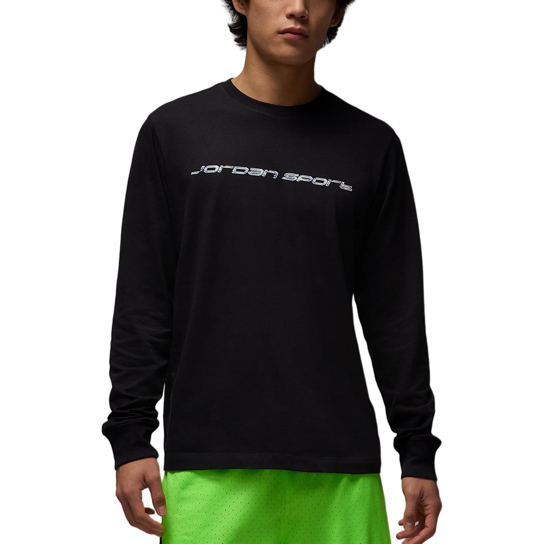Jordan Sport T Shirt Men s Black/White HJ2344-010 L
