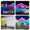 Permanent Outdoor Lights APP Control Smart RGBIC Christmas House Light Music Sync Timer Waterproof for House Holiday Decor