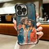 Muscle Man Gay Fitness Soft Phone Case For iPhone 15 16 17 Air 14 Pro Max 16E Plus 13 12 Mini Plating Anti-Fall Fundas