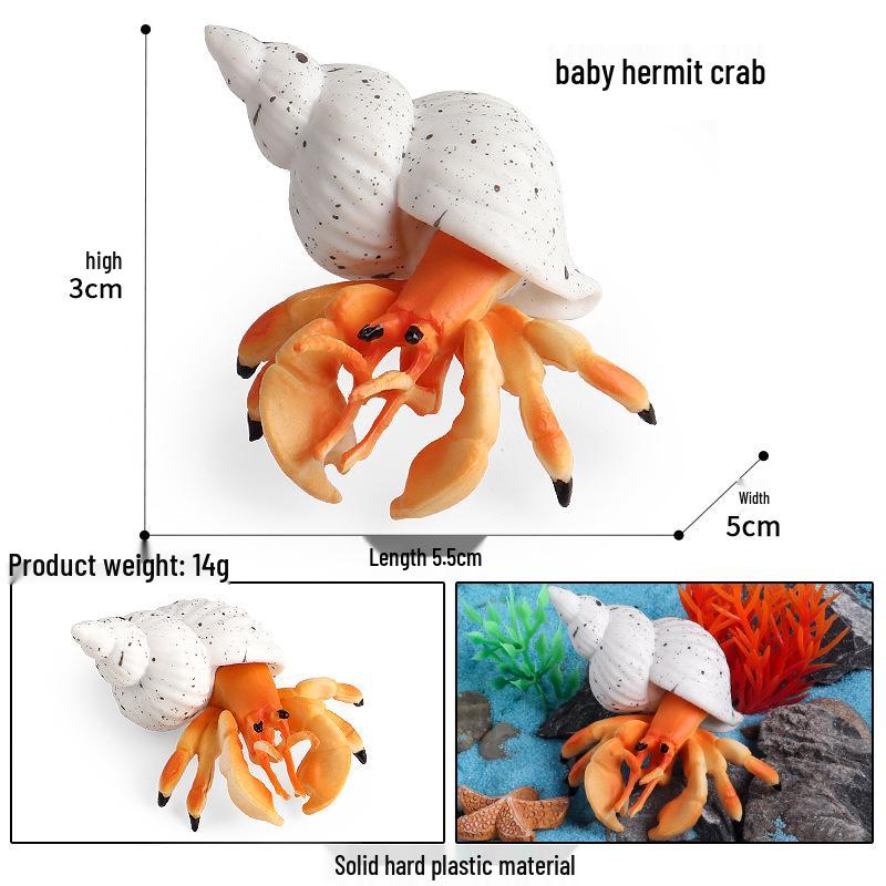 Marine Life Toy Set: Squid, Octopus & Jellyfish Figurines for Kids