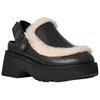 UGG Esmee Leather Fashion Comfortable Casual Flats 5.1cm Women flats Black 1171507-BLK