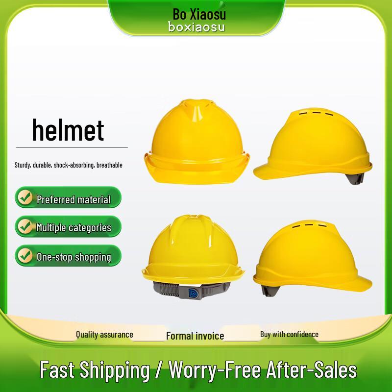 Дышащий защитный шлем Bo Xiaosu, соответствующий национальным стандартам Economical National Standard V-Type Breathable