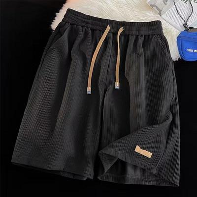 Pantalones cortos de verano para hombre, informales, versátiles, deportivos americanos, de baloncesto, holgados, de cinco cuartos