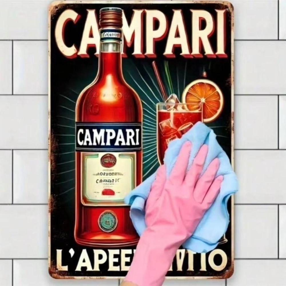 Vintage Metal Wall Art Sign 20x30cm Home Decor Retro Plaque