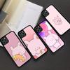Asamimichaan Asleep Cute Asamimi PC+TPU Protective Phone Case For IPhone 17 16 Pro Max 15 Plus 14 13 12 11 Cover