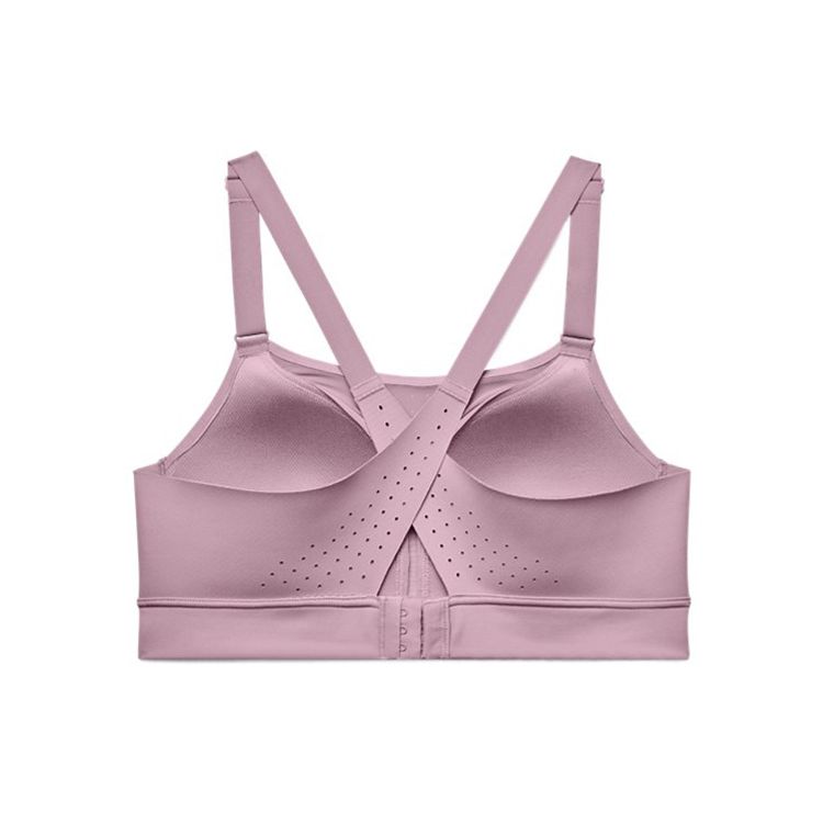 Under Armour Rush High-Intensity Running Training Sports Bra Women underwear Pink 1363485-698