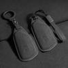 Suède Lederen Autosleutelhoes voor Volkswagen VW Magotan Passat B8 TIGUAN MK2 Golf 8 2020 voor Skoda Octavia A8 A7 2021 SEAT Leon MK4