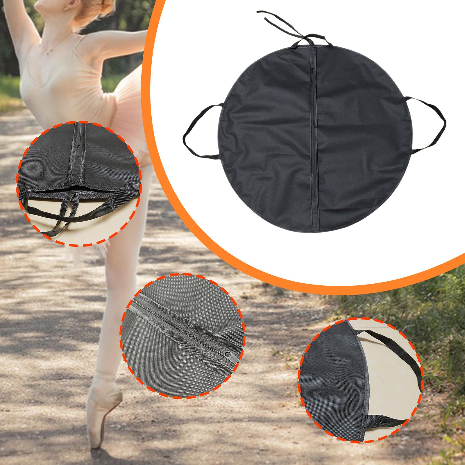 Niet-geweven Danstoebehoren Opbergtas Volledige Rits Ballet Tutu Kledingtas Opvouwbare Grote Draagtas Voor Optredens 101cm