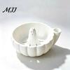 Cherry Tomato Cleaning Tool Self Spinning Berry Washing Bowl, Halloween Ghost/Pumpkin Swirl 3D Portable Salad Rinser Bowl Printed Fruit Vegetable