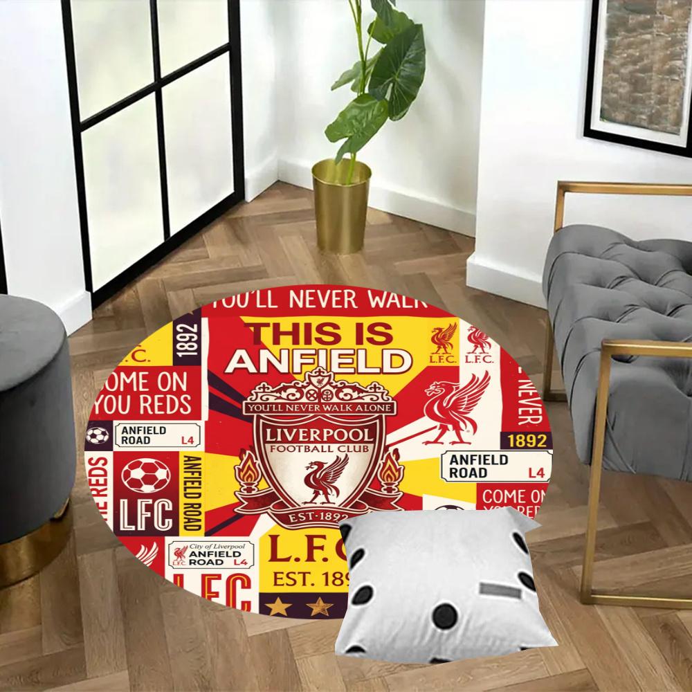 Liverpool Football Club Floor Mat Design For Hallway Decorate Room Foyer Kitchen Antislip Carpet Decorate Offices