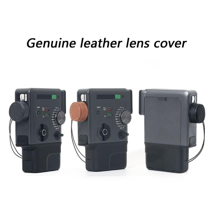 Leather Lens Cover For Mini Evo Cinema Camera Premium Protections And Scratch Resistant Lens Protector