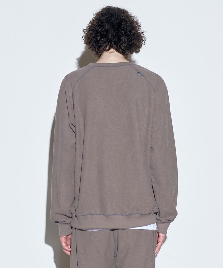 SCULPTOR Inside-Out Sweatshirt Mocha