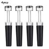 Vacuum Wine Stopper Reusable Stoppers with Built-in Vacuum Pump Leakproof Wine Bottle Sealer Silicone Caps,Wine Saver 5