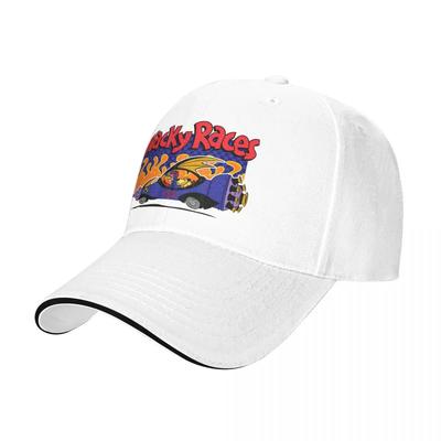 Baseballpetten Mannen T-shirt 60s Wacky Races Cartoon Aangepast Casual Mannen Vrouwen Zomerpetten