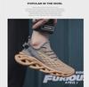 Men's Large Cross-Border Sports Shoes with Fish Scale Blade Design - Youthful, Lightweight, and Fashionable for Running