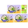 Liushen Mugwort Antibacterial Soap (Odor Removal) 3-Pack with Roll-on Lotion