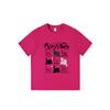 Pure cotton American retro short-sleeved t-shirt women's new popular design sense niche loose large size cartoon trendy top