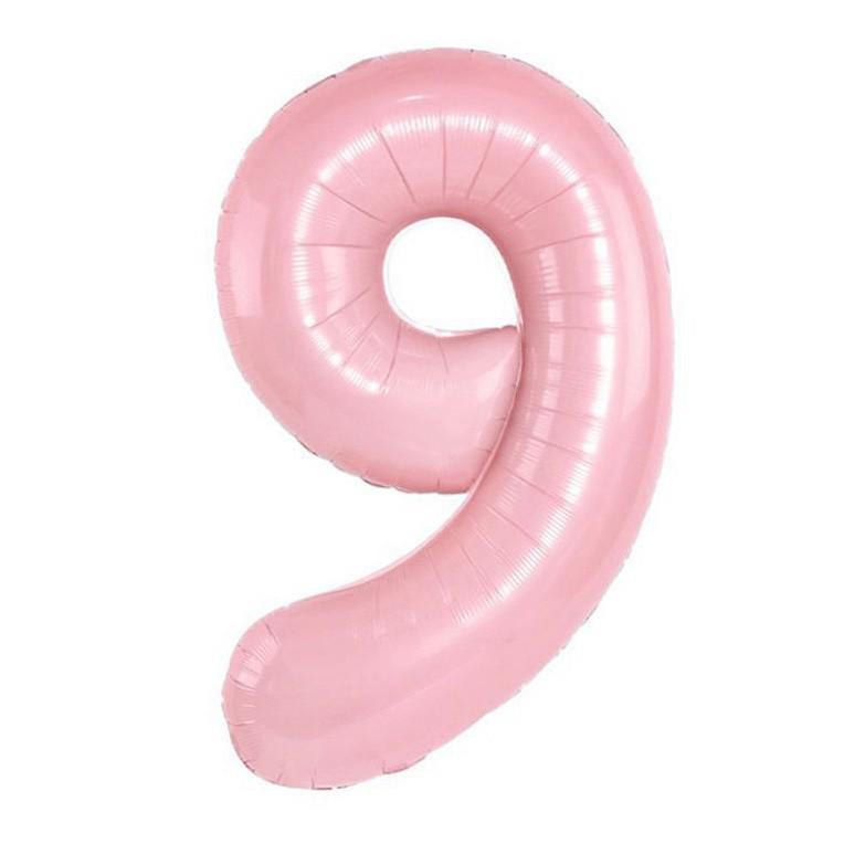 32" Medium Number Aluminum Foil Balloon for Children's Birthday Party Decorations