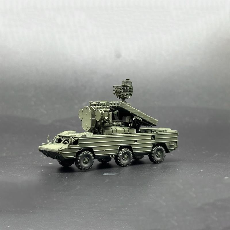 1:144 Scale Sam Air Defense Missile Series Simulation Plastic Tank Model Collection Decoration Toy Gift Souvenir Display