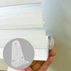 Waziaqoc 10PCS Hold Down Brackets for Mini Clear Plastic Blinds Bottom Rail Hold Clips for 1 Inch Blinds Shades