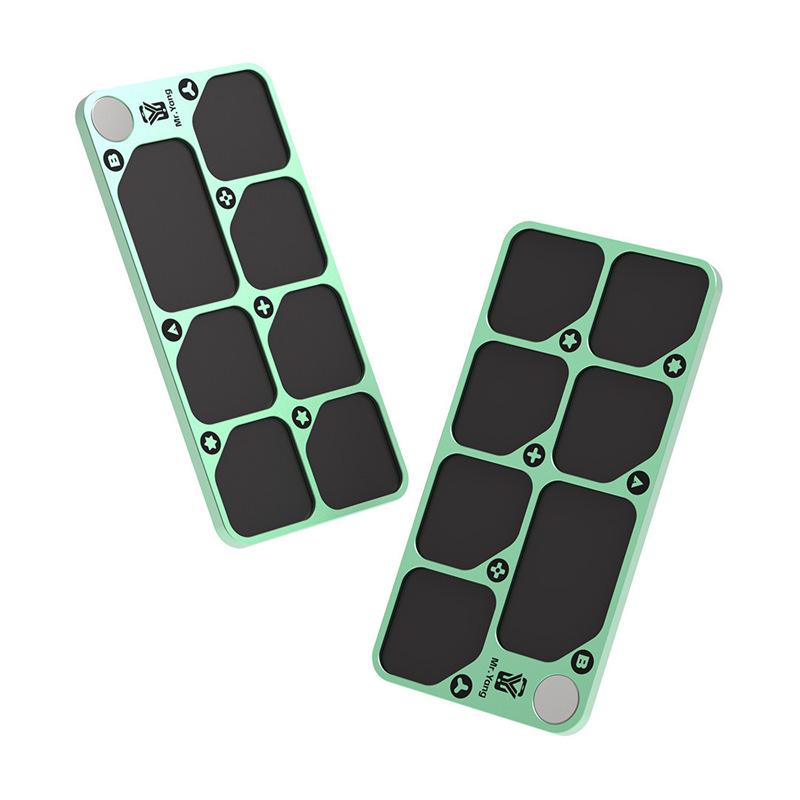 Screw Storage Board: Aluminum Alloy Magnetic Organizer by Yang Changshun