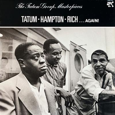 LP Record ART TATUM LIONEL HAMPTON BUDDY RI  . . . Again  The Tatum Group Mast 2310775 PABLO 1979 US Jazz Used