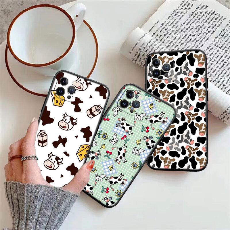 Cartoon Art Cow New High-End Shell Phone Case for Redmi Note 10 11 12 Pro Max 10S 10C 10T 11A 11S 12S 12C